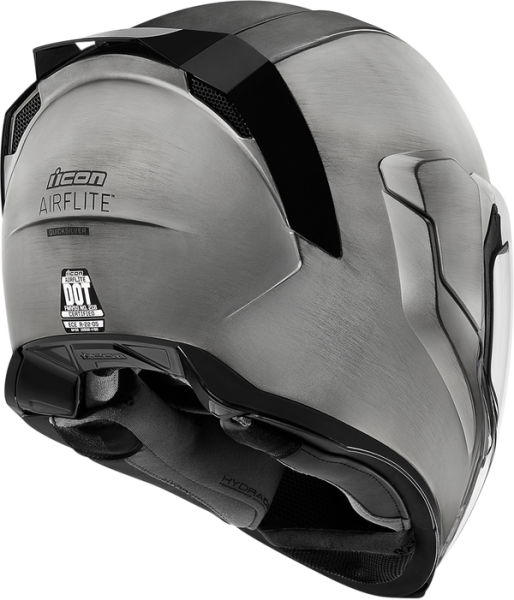 Casca Icon Airflite™ Quicksilver Black/Silver-5