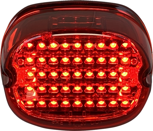 Low Profile Led Taillight Red, 4, nordicamoto.ro