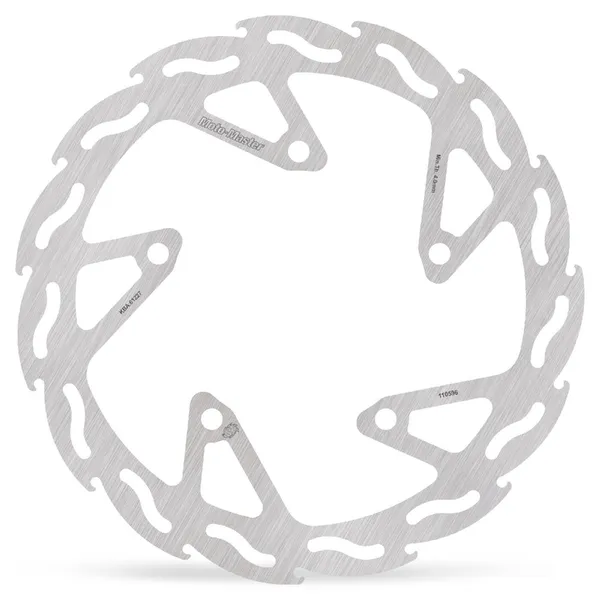 Flame Series Fixed Rotor Silver, Stainless Steel-0