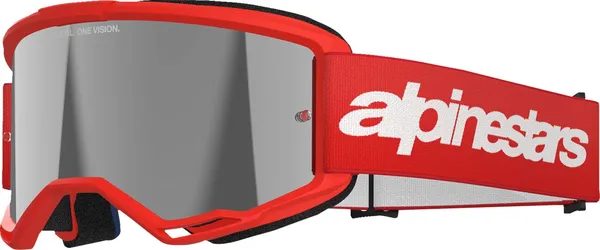 Ochelari Alpinestars Vision 3 Wordmark Red-3