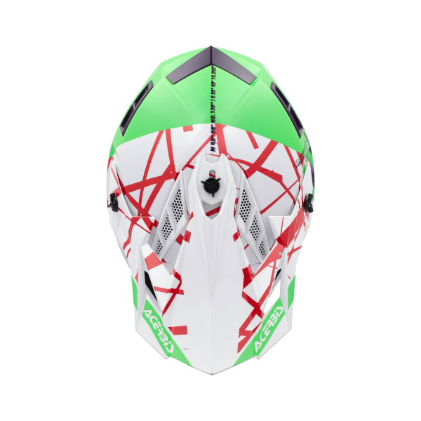 Casca Acerbis X-Track 22-06 Verde/Alb XXL-6