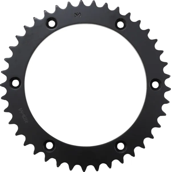 MOOSE RACING Steel Rear Sprocket Atv Black, Zinc Plated -0
