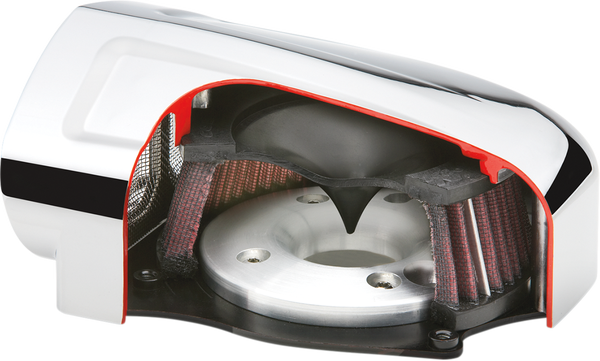 Powrflo Air Intake Silver, 2, nordicamoto.ro