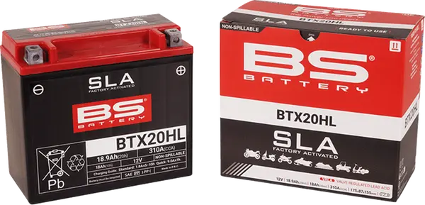 Sla Factory- Activated Agm Maintenance-free Battery Black-1