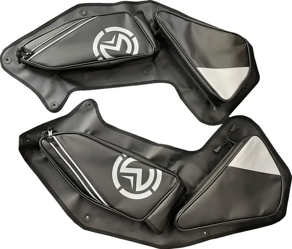 MOOSE RACING Rear Door Bags Black 
