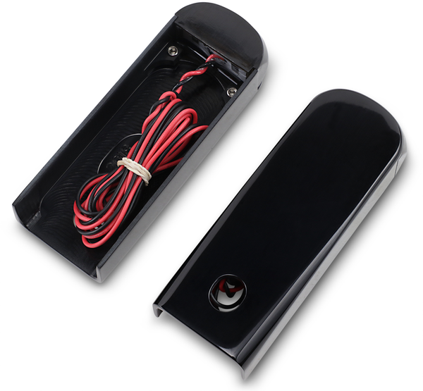 Fender Strut Led Marker Lights Black, 1, nordicamoto.ro