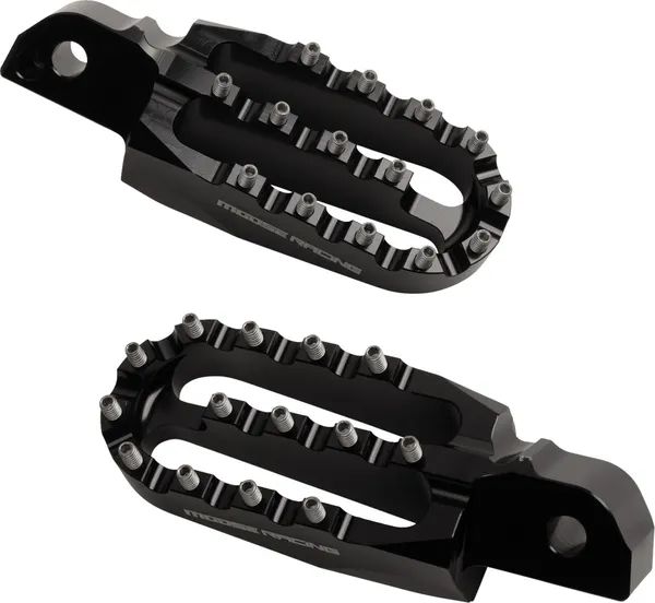 MOOSE RACING Footpegs Black 