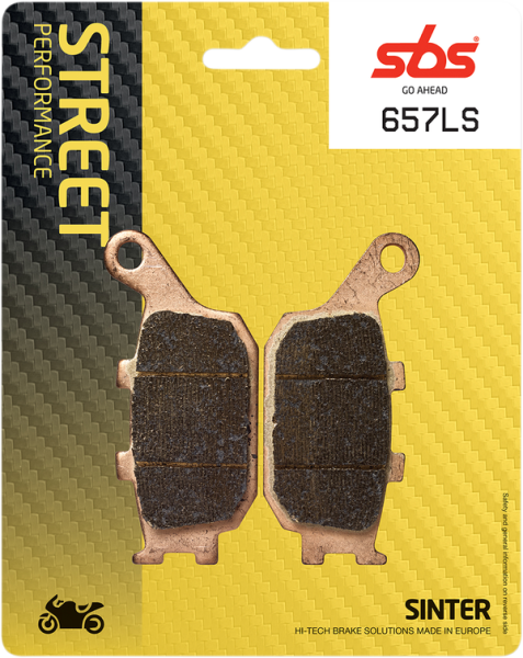 Ls Street Excel Sintered Rear Brake Pads, 3, nordicamoto.ro