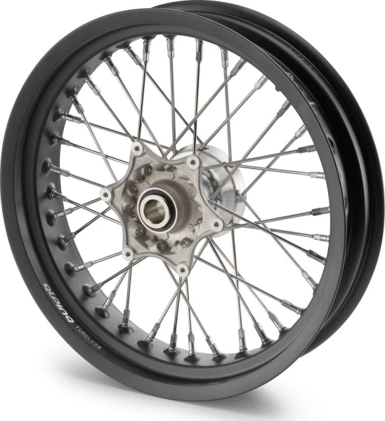Roata fata completa supermoto 3.5x16.5" KTM/Husqvarna/Gas-Gas (ax 22 mm)