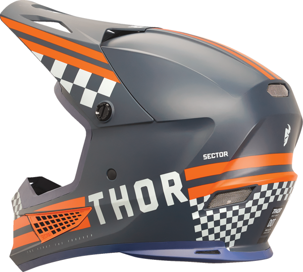 Casca Thor Sector 2 Combat Orange/Blue/Gray-1