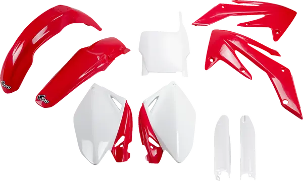 Full Body Replacement Plastic Kit Red, White