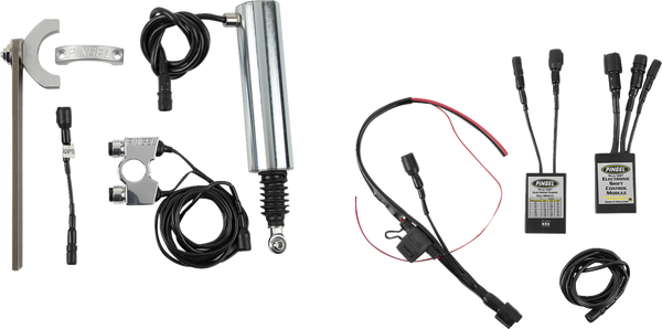 Universal Electric Shifter Kit Silver, 4, nordicamoto.ro