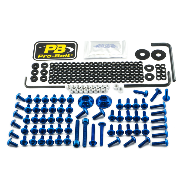 Fairing Bolt Kit For Bmw Blue, 1, nordicamoto.ro