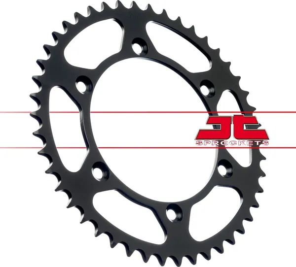 JT SPROCKETS Steel Rear Sprocket Black -1