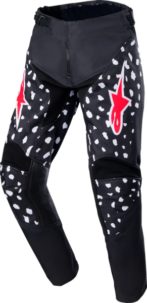 Pantaloni Copii Alpinestars Racer North Black/Red 24, 1, nordicamoto.ro