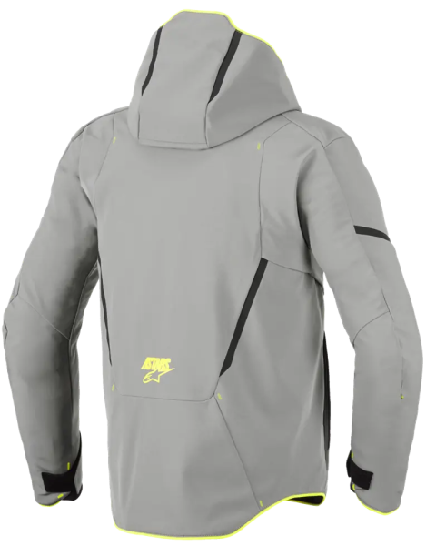Geacă Alpinestars Aeroshell Waterproof Grey/Yellow-0