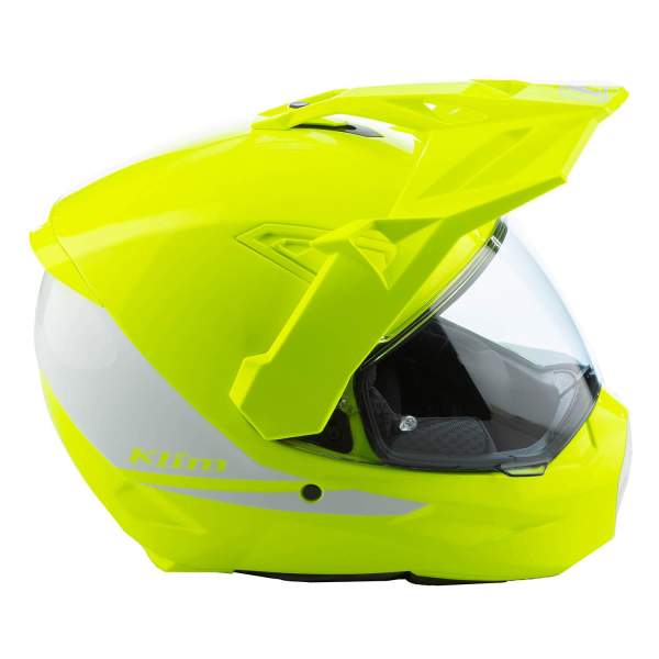 Casca Moto Klim X1 Alpha ECE/DOT Gloss Hi-Vis - White-19