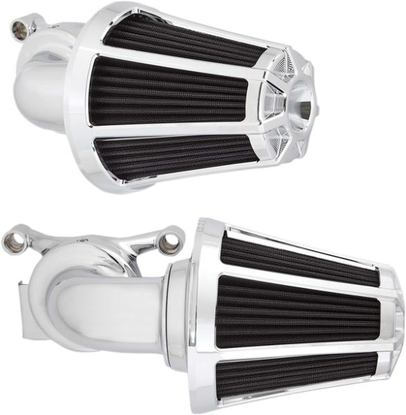 Monster Sucker Air Cleaner Kit With Cover Silver, 2, nordicamoto.ro
