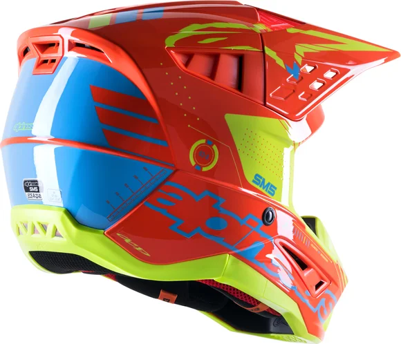 Casca Alpinestars Supertech M5 Action Orange/Yellow M, 1, nordicamoto.ro