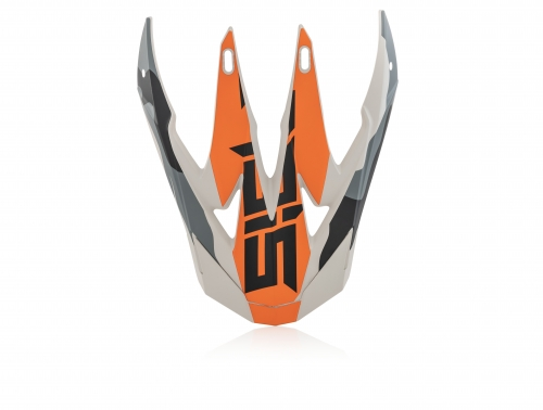 Cozoroc Casca Acerbis X-Racer Vtr Camo/Maro, 5, nordicamoto.ro