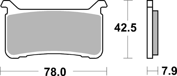 Ds Racing Dual Sintered Brake Pads, 1, nordicamoto.ro