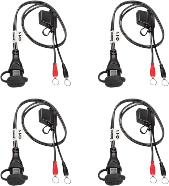 5/16(r) Eyelet Sae Battery Connection Leads Black, 3, nordicamoto.ro
