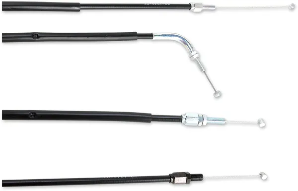 MOOSE RACING Black Vinyl Throttle Cable Black -0