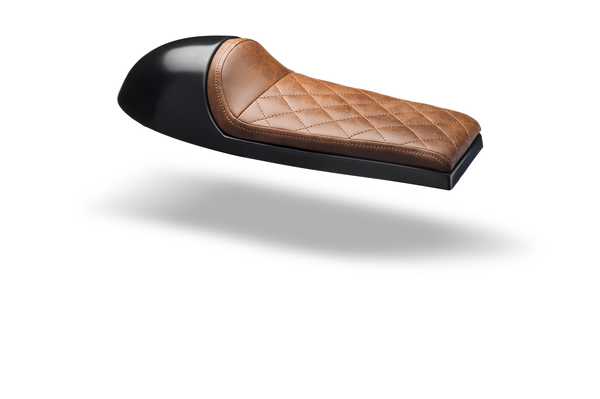 Universal Classic CafÃ© Racer Seat Brown, 1, nordicamoto.ro