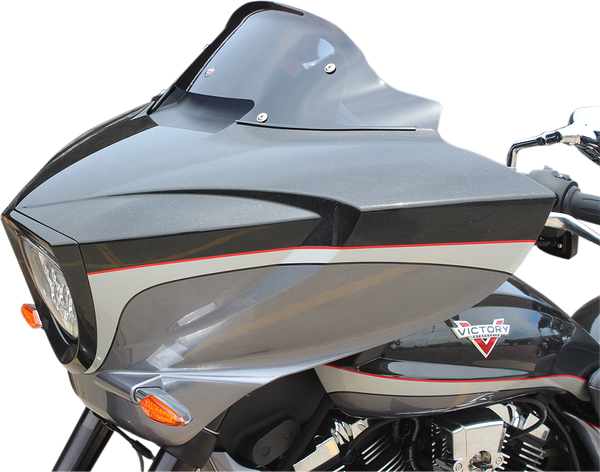 Low Flare Windshield Gray, 1, nordicamoto.ro