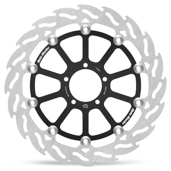 Flame Series Rotor Race Black, Steel