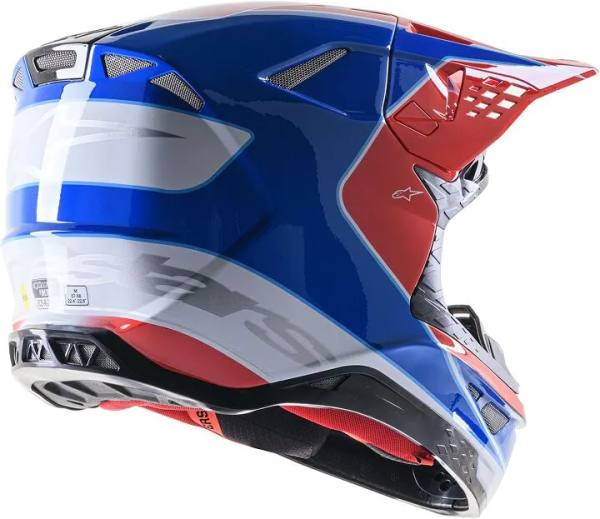 Casca Alpinestars Supertech M10 Aeon Blue/Red-0