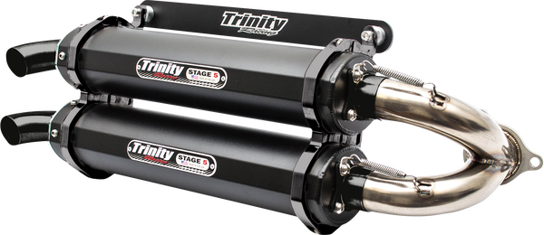 Stage 5 Slip-on Mufflers Black, 1, nordicamoto.ro
