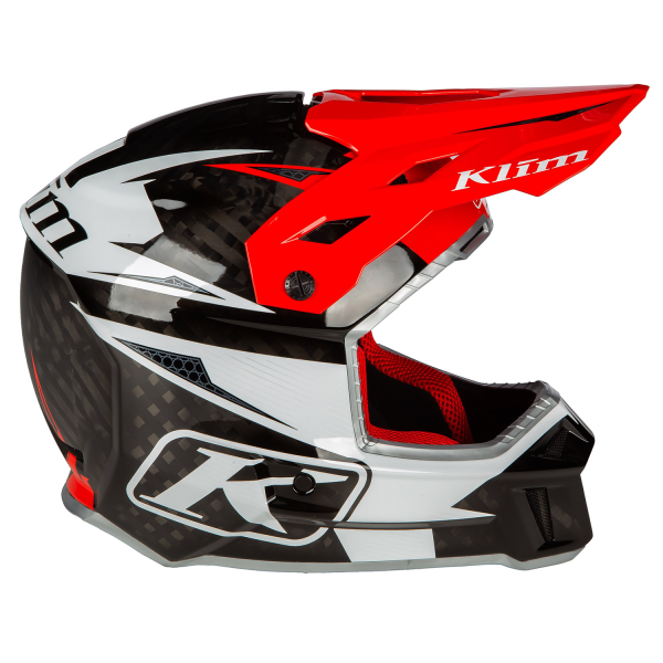Casca Klim F3 Carbon Pro Off-Road ECE STRIKER CARBON GLOSS BLACK-4