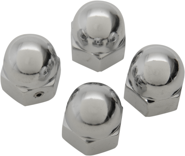 Acorn And Cap-style Head Bolt Cover Silver, 1, nordicamoto.ro