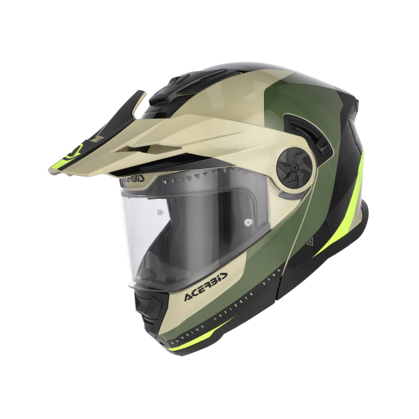 Casca Flip-up Acerbis Rider Graphic Verde/Maro XL-14