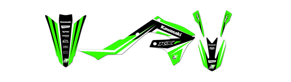 Dream 4 Graphics Kit Black, Green, White, 3, nordicamoto.ro