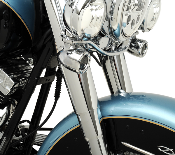Fork Slider Covers Black Standard, 1, nordicamoto.ro