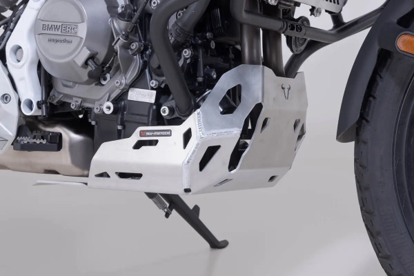 Protecție pentru motor, argintie, 1, nordicamoto.ro