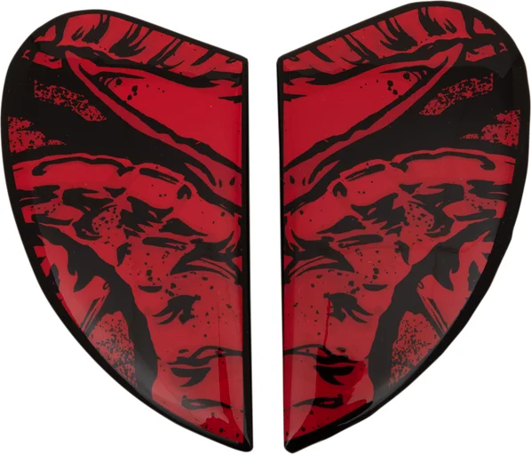 Placi laterale casca Icon Airform™ Black/Red One size fits all, 1, nordicamoto.ro