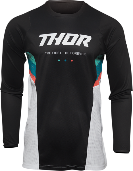 Tricou Thor Pulse React Navy/White L, 2, nordicamoto.ro