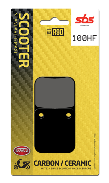 Hf Street Ceramic Organic Brake Pads, 1, nordicamoto.ro