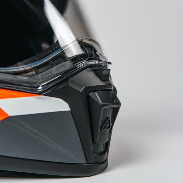 Casca integrala Acerbis Attack Negru/Portocaliu Fluo XXL-4