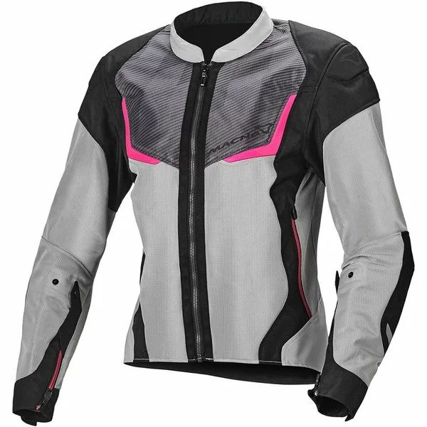 Geaca de vara textil dama Macna Orcano M Maro/Negru/Rosu, 5, nordicamoto.ro