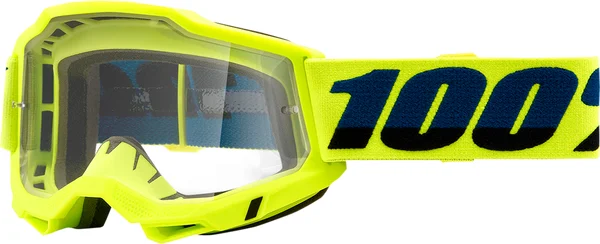 Ochelari 100% Accuri 2 Fluo Yellow ONE SIZE, 1, nordicamoto.ro
