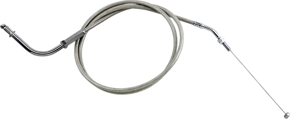 MOTION PRO Armor Coat Stainless Steel Throttle-idle Cable For Cruisers Silver  Standard, 1, nordicamoto.ro