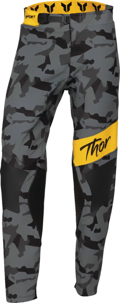 Pantaloni Enduro Dama Thor Sportmode Shadow Black/Gray-4