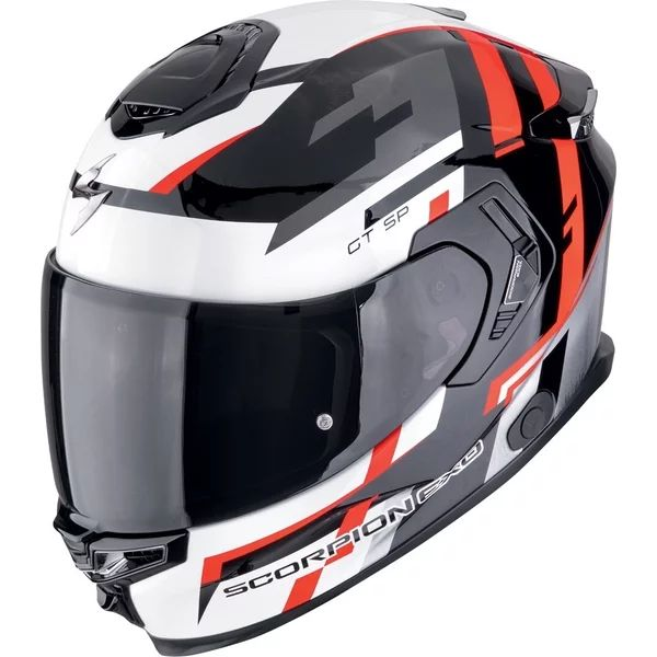 Casca integrala SCORPION EXO-GT SP AIR TORNADO L Negru/Rosu, 5, nordicamoto.ro
