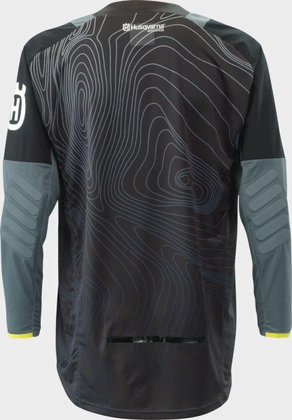 Tricou Husqvarna Gotland Blue/Grey/Black-3