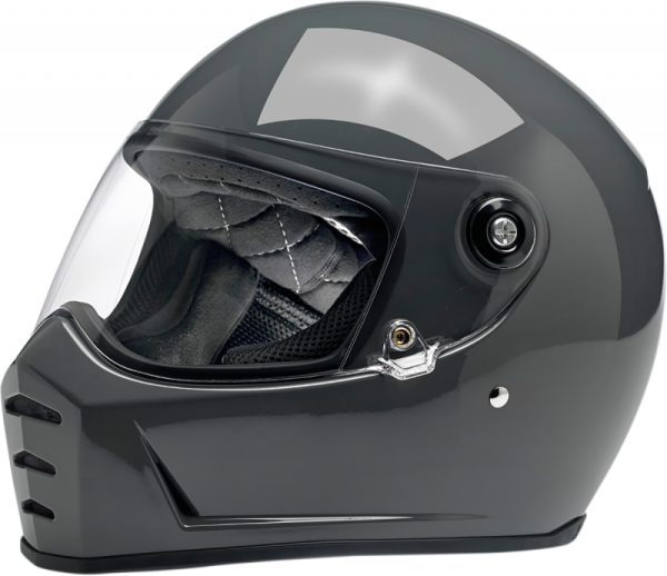 Lane Splitter Full Face Helmet Gloss Storm Gray Medium Gray M, 1, nordicamoto.ro