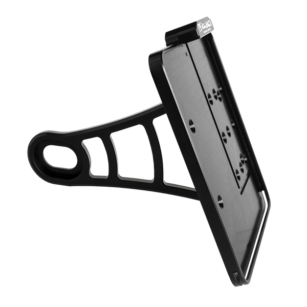 Side Mount License Plate Holder Black, 3, nordicamoto.ro